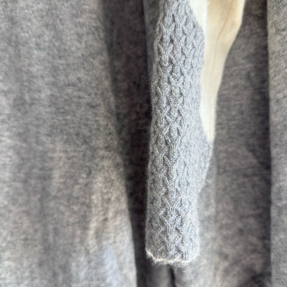 InCashmere Contrasting Cashmere Cardigan - Picture 8 of 11